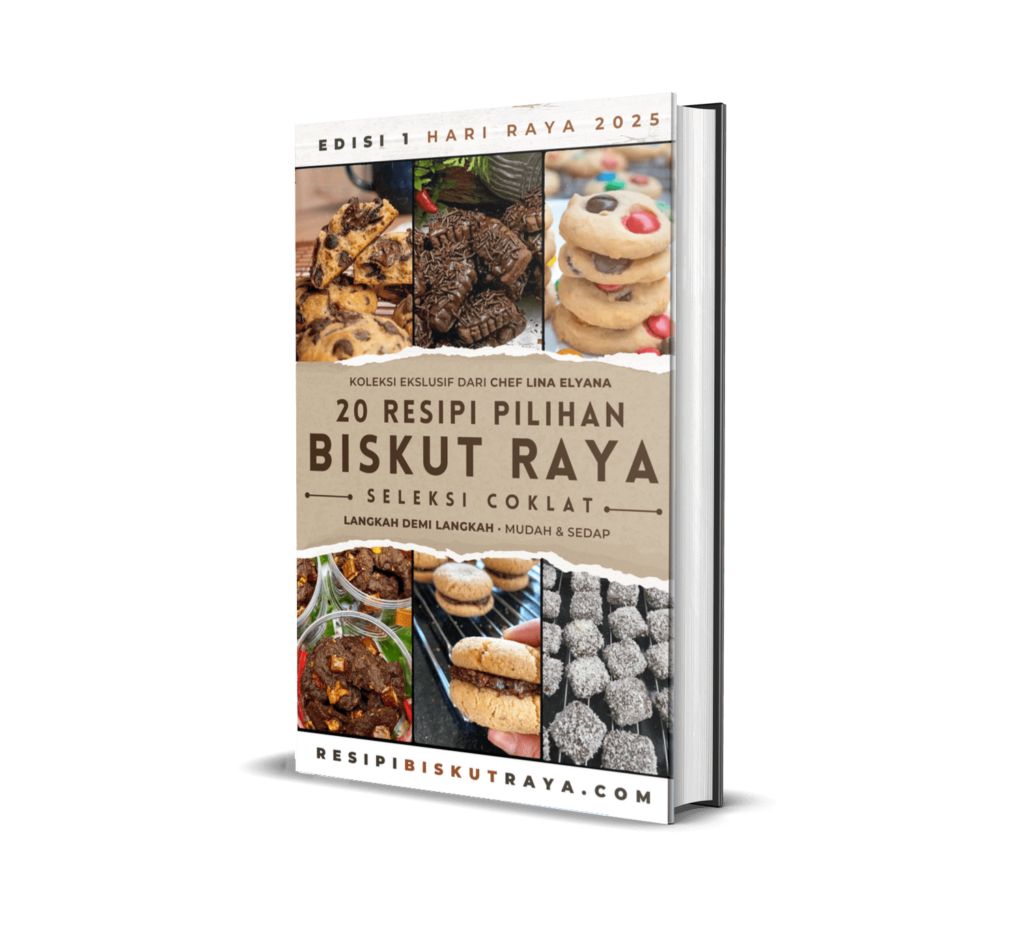 Resipi Biskut Raya Coklat Edisi 1