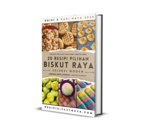 Resipi Biskut Raya Coklat Edisi 2