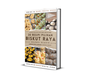 Resipi Biskut Raya Moden Edisi 4